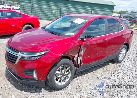 2022 Chevrolet Equinox Awd Lt from USA, damaged, VIN 3GNAXUEV6NL145685